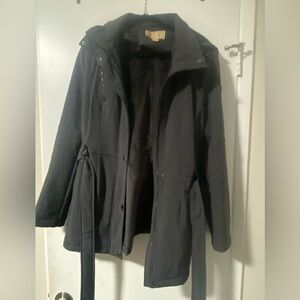Preowned/Great- MICHAEL Michael Kors, Dark Gray, Hooded Coat/Jacket, Size: XL.
